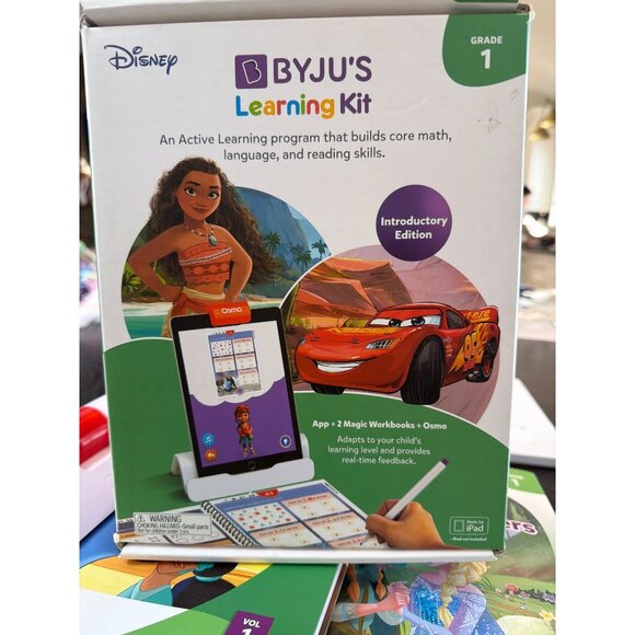 BYJUS Disney Learning Kit Grade 1 Intro Edition With Osmo Base & Magic Workbooks - Picture 3 of 6